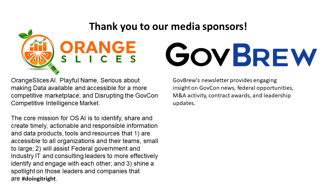 Media Sponsor Info - Orange Slices & GovBrew