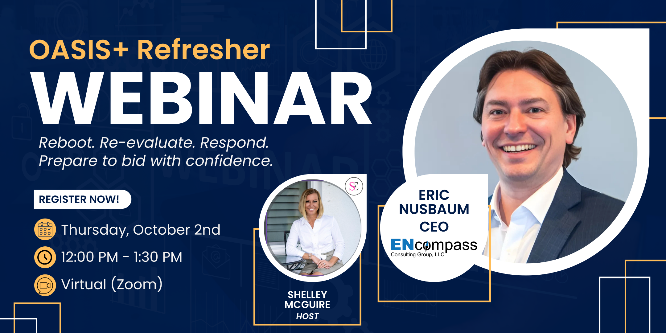 HHS & CMS Online Happy Hour (Cover Image with bees/honeycomb for National Honey Month)